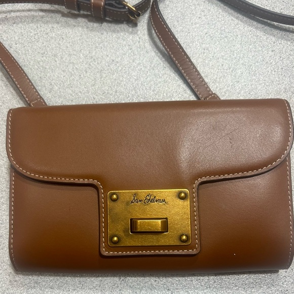 💫Authentic Sam Edelman Vtg Women’s Crossbody Leather purse - Picture 5 of 12